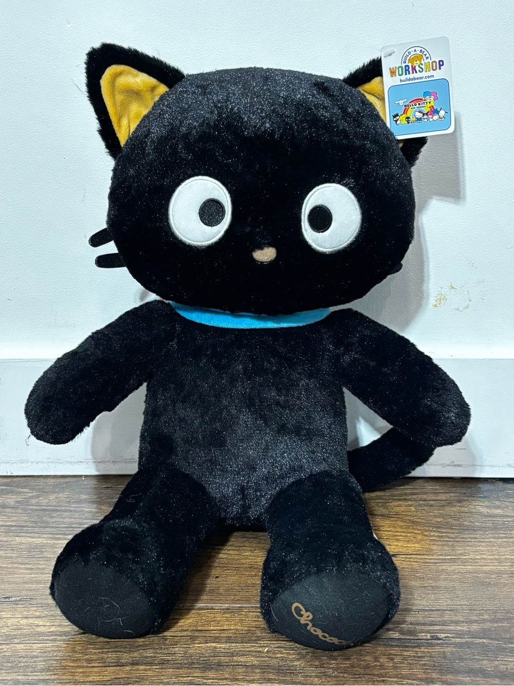 2023 Hello Kitty Chococat Sanrio Build A Bear Plush Black Cat New NWT